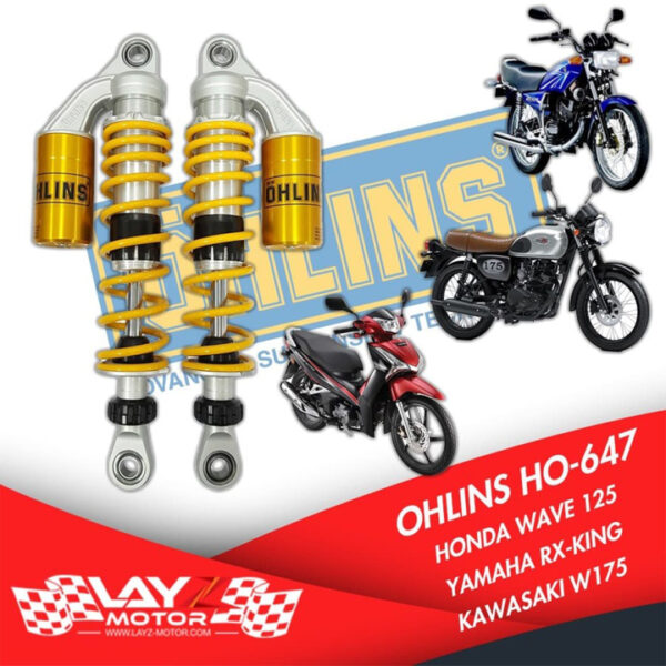 OHLINS Kawasaki W175 Rear Shock HO647