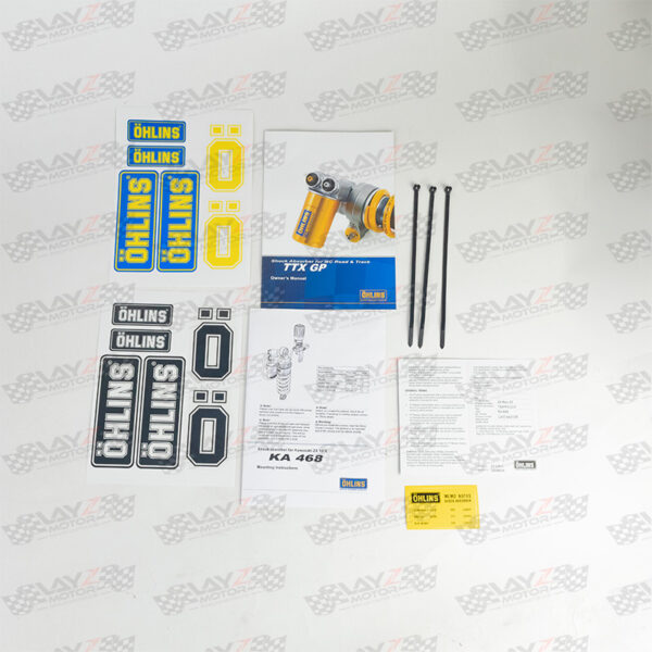 Second image of OHLINS Kawasaki ZX10 Rear Shock TTX GP KA468