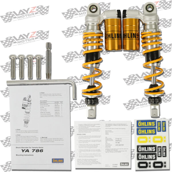 Ohlins YA-786 Rear Shock Absorber - Yamaha Aerox 155