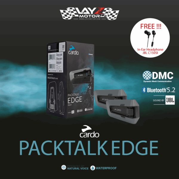 Cardo Packtalk Edge Bluetooth Intercom