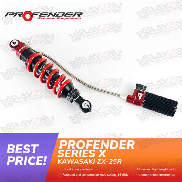 Profender Series X Shockbreaker belakang Kawasaki ZX-25R