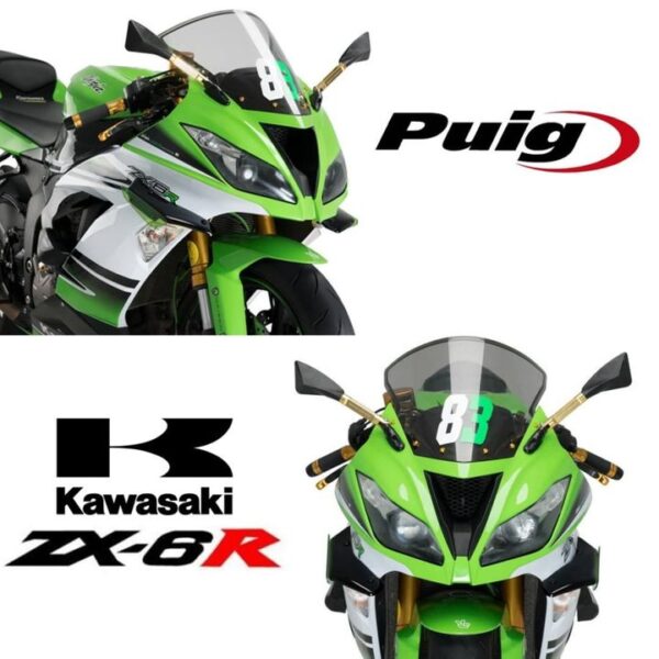 PUIG Downforce Spoilers Kawasaki ZX636 2013-2018