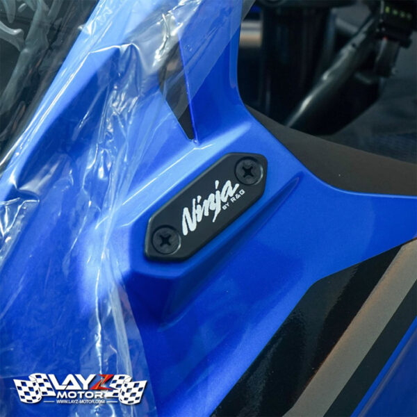 Second image of R&G Mirror Blanking Plate Kawasaki ZX25R