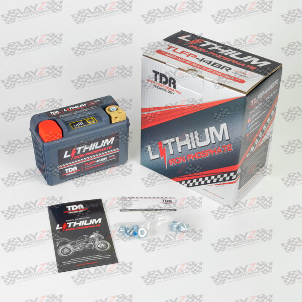 Second image of TDR AKI Litihium CBR600 CB650 Z1000 ZX10 Z800 ZX6 H2 TLFP-14BR 12V