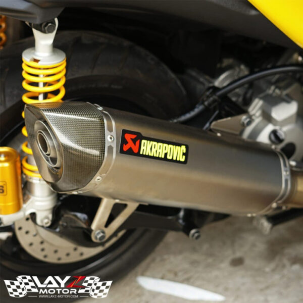 Second image of Akrapovic Slip On Line Stainless Steel - Yamaha XMAX 250