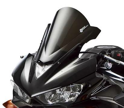 Second image of ZEROGRAVITY Yamaha R25 Windshield  Smoke Double Bubble