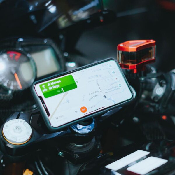 Second image of Kendmoto Phone Holder Stem Mount + Case