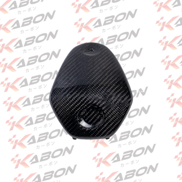 Second image of KABON YAMAHA X-MAX 250 2023 CONNECTED CARBON CENTER HANDLEBAR COVER