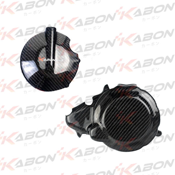 Kabon Kawasaki ZX25R Engine Cover Set Half
