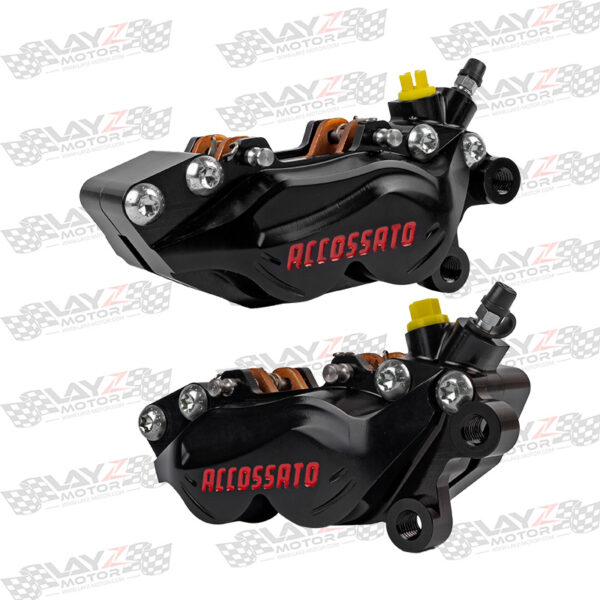 Accossato Kaliper Axial CNC 4 piston 2 pin