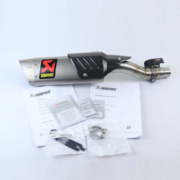 Second image of Akrapovic Evolution Titanium Slip On YZF-R6