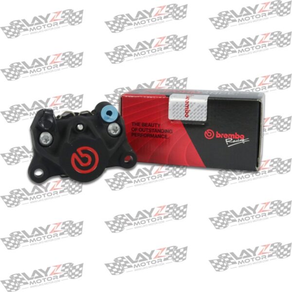 BEMBO Kaliper Belakang P2.34 Black Red Logo