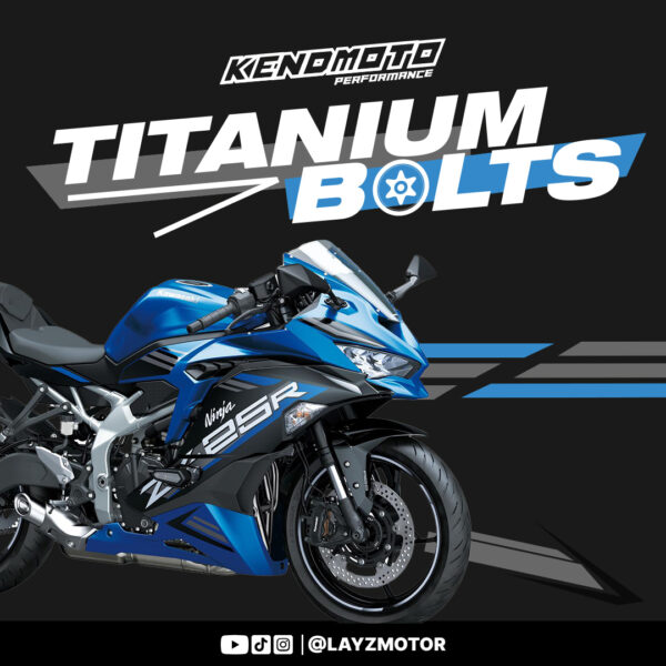 KENDMOTO BAUT TITANIUM SET FAIRING KAWASAKI ZX25R