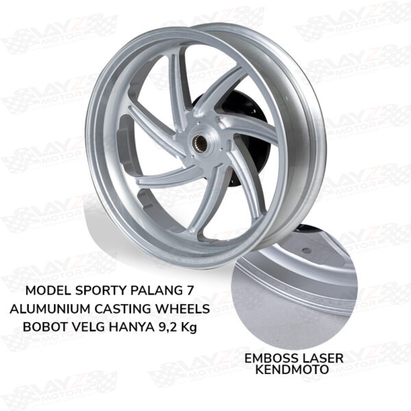 Second image of Kendmoto Sport Casting Wheels - Yamaha X-Max 250