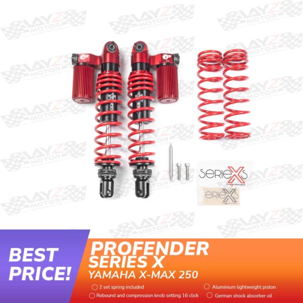 Profender Series X shockbreaker belakang Yamaha X-Max 250