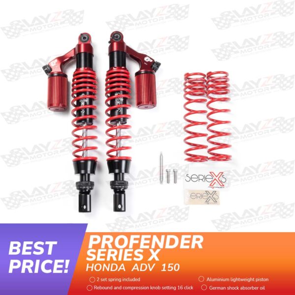 Profender Series X shockbreaker belakang Honda ADV 150