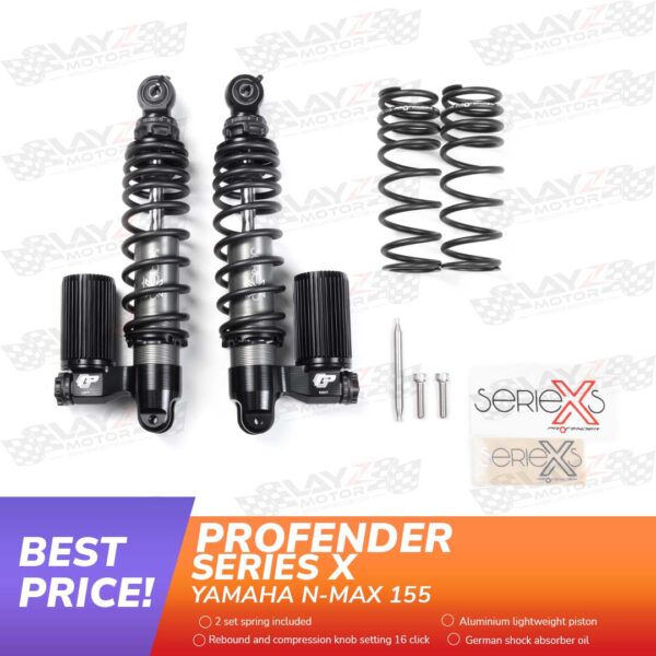 Profender Series X shockbreaker belakang Yamaha N-max 155