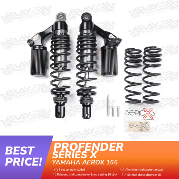 Profender Series X shockbreaker belakang Yamaha Aerox 155