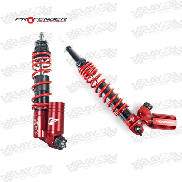 Profender Series X Shockbreaker Set Vespa Pimavera / Sprint 150 Red