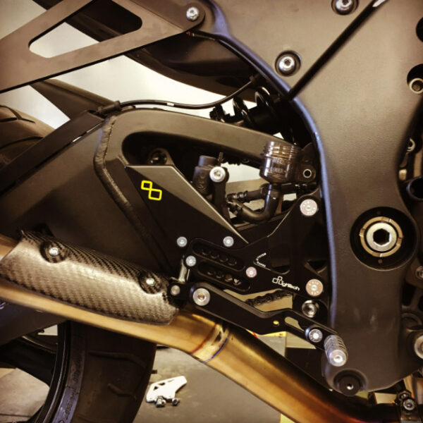 Second image of LIGHTECH Rear Set Kawasaki ZX10R All Year